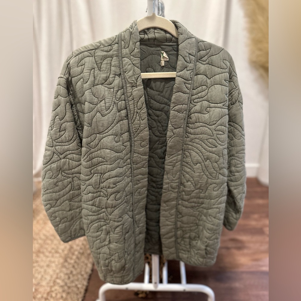 Free People Quilted Jacket